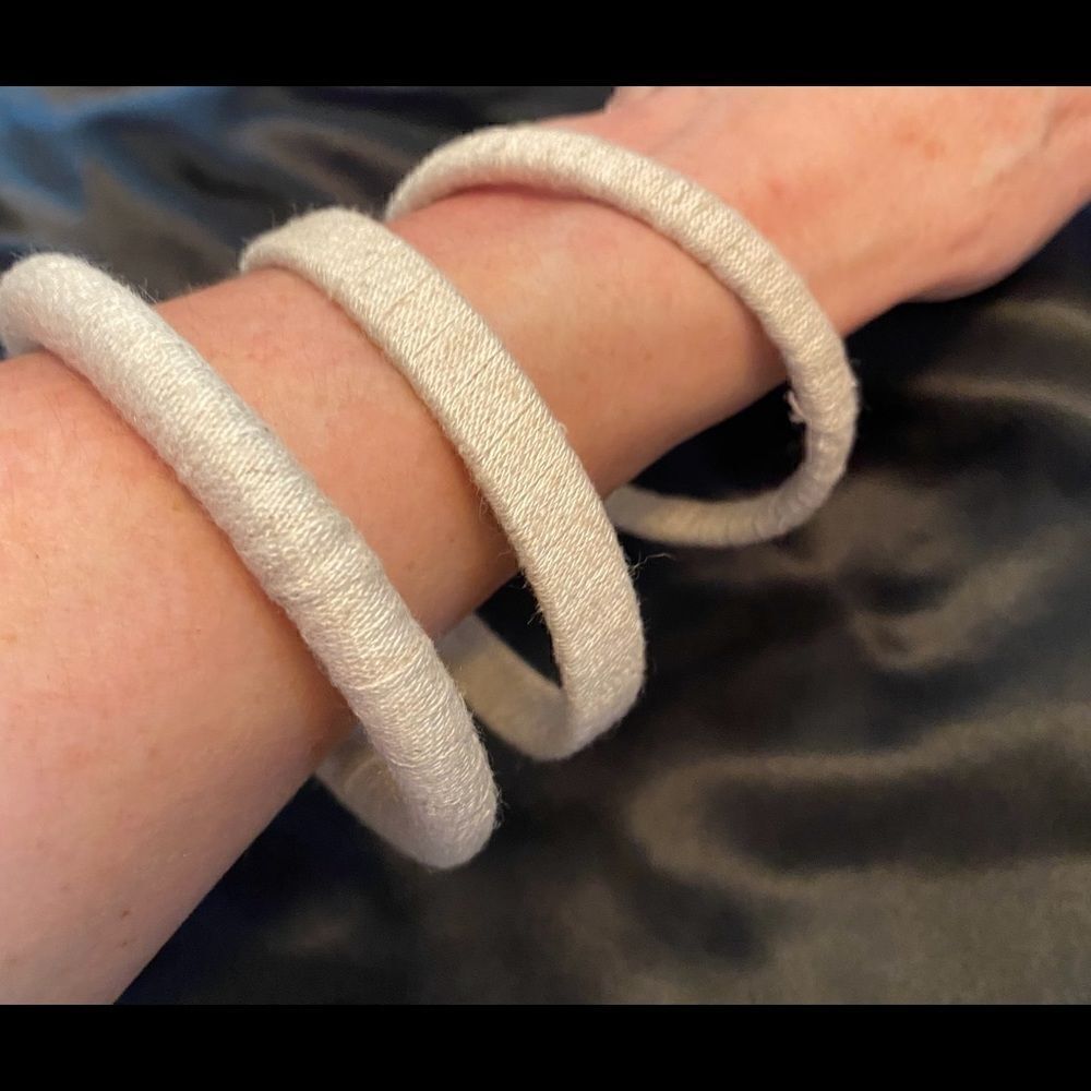 Set of 3 Fabric Bracelets - Picture 2 of 5